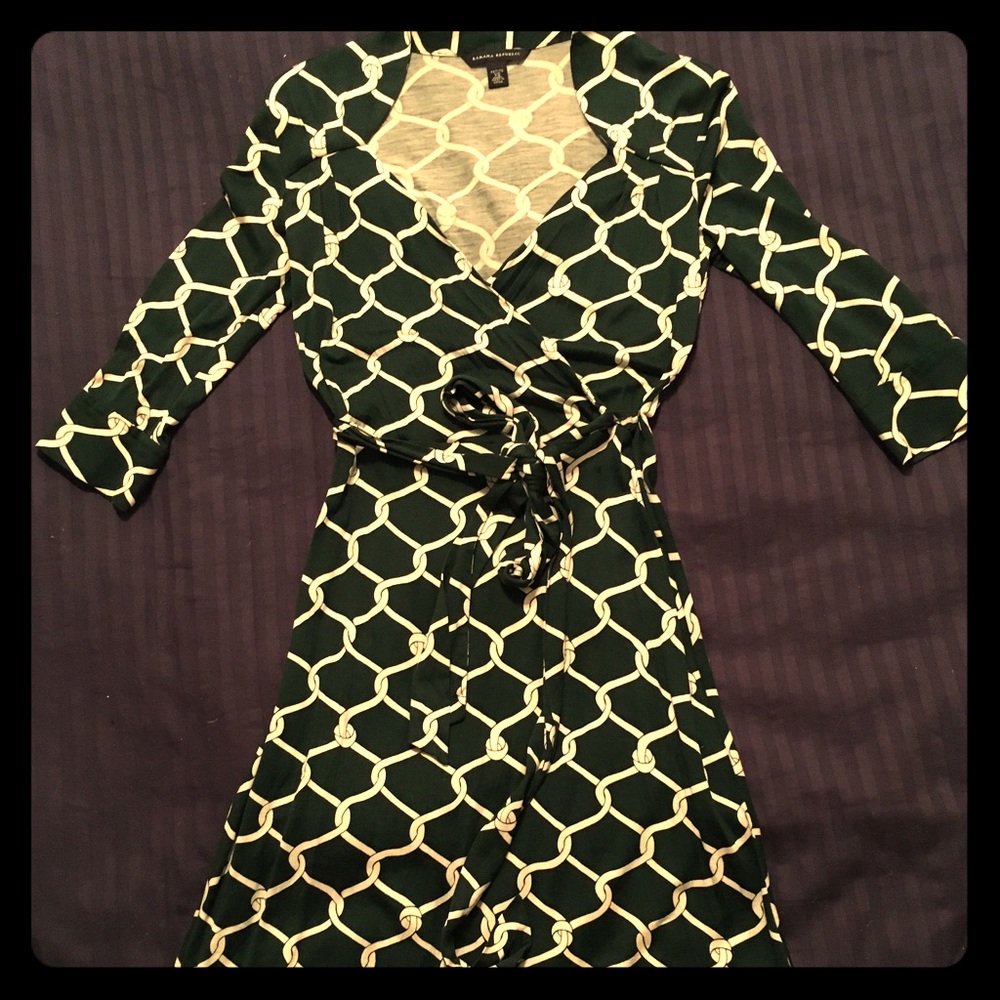 Banana Republic faux wrap dress